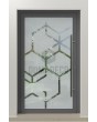 LIM Glass S - matte hoofddeur met transparant motief
