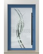 LIM Glass S18 - matte kwaliteitsdeur met een transparant decor