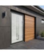 Geef uw ruimte een upgrade met de LIM Glass S9 Origin-voordeur met matglas, voorzien van een elegant transparant decor.