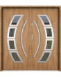 Sta Taurus Double - hoogwaardige metalen dubbele buitendeur met glas