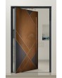 PIVOT V10 - draaideur met houten decor