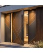 PIVOT V10 - draaideur met houten decor