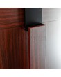 LIM V12 - aluminium voordeur met een laag gesublimeerd hout