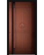 LIM V12 - aluminium voordeur met een laag gesublimeerd hout
