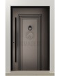 PIVOT V13 - aluminium draaideur met strepen