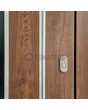 LIM v22 dubbel - dubbele aluminium voordeur met houten decor