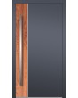 LIM V22 - aluminium voordeur met natuursteen