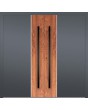 LIM v22 dubbel - dubbele aluminium voordeur met houten decor