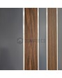 PIVOT V28 - aluminium voordeur met houten decor