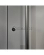 PIVOT V28 - aluminium voordeur met houten decor