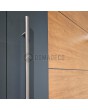LIM v36 dubbel - dubbele aluminium voordeur met houten decor