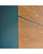 LIM v36 - aluminium voordeur met natuursteen