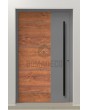 LIM v36 - aluminium voordeur met natuursteen
