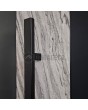 LIM V41 - aluminium voordeur bedekt met witte steenstructuur