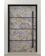 PIVOT V46 - aluminium deurscharnier met zandsteen
