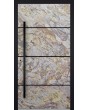 LIM V46 - aluminium voordeur met zandsteenfineer
