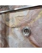 LIM V46 dubbel - aluminium dubbele voordeur met zandsteen