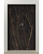 LIM V54 - aluminium draaideur bekleed met Noir Desir gesinterd kwarts