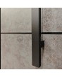 LIM V56 dubbel - aluminium dubbele voordeur bekleed met gesinterd kwarts