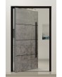 PIVOT V56 - aluminium taatsdeur bekleed met gesinterd kwarts
