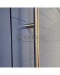 LIM V58 dubbele - aluminium buitendraaiende dubbele deur met ribben