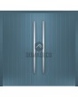 LIM v62 dubbel - aluminium dubbele deur met verticale strepen