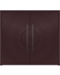 LIM v63 dubbel - aluminium dubbele deur met gefreesd patroon