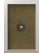 PIVOT V65 - pivot-voordeur met gefreesd patroon