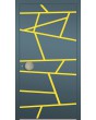 LIM W360 - moderne aluminium voordeur met strepen