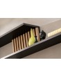 Cambridge - entertainmentcentrum met verticale lamellen