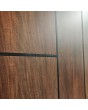 PIVOT WOODLINE 1 - aluminium taatsdeur met notenhouten hogedruklaminaat