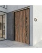 LIM WOODLINE 2 - toegangsdeur met Tambora hogedruklaminaat in houtlook