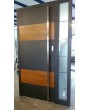 LIM C5 - aluminium voordeur met houten decor