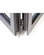 Aluminium harmonicadeuren 3 delig