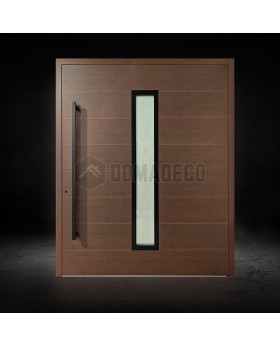 Wenge moderne aluminium draaideur