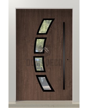 PIVOT 21A - aluminium Moderne buitendraaideur