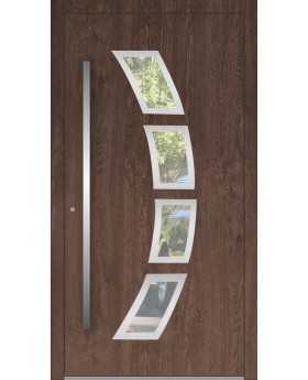 LIM 21A - aluminium voordeur met glas