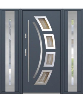 Fargo 21 T - voordeur met zijpanelen