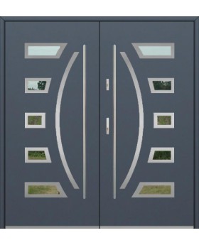 Fargo 23 double - moderne Franse buitendeur