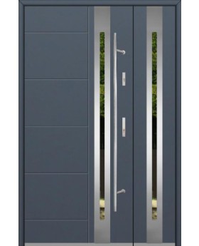 Fargo 25C DB - moderne voordeur met zijpaneel