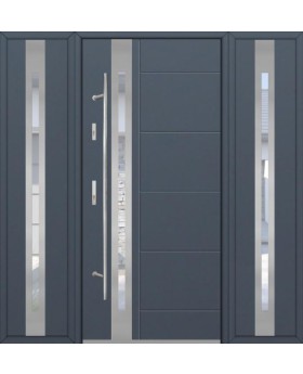 Fargo 25C T - moderne voordeur met zijpanelen