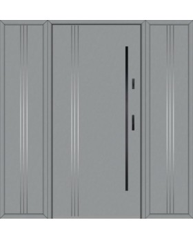 Fargo 32B T - stalen buitendeur met zijpanelen