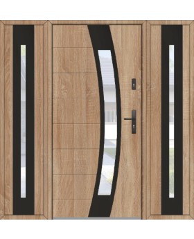 Fargo 38 T - luxe voordeur met zijpaneelen
