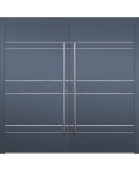 LIM Ad18 double / moderne dubbele aluminium deur