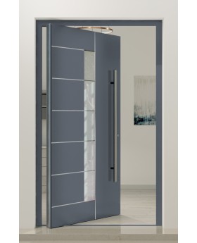 PIVOT AP02 - aluminium draaideur met glas