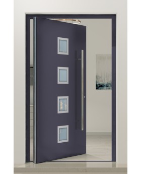 PIVOT AP08 - grote aluminium draaideur met glas