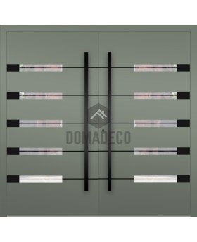 LIM AP18A dubbele - aluminium dubbele scharnierende voordeur