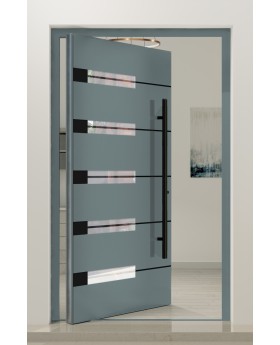 PIVOT AP18A - aluminium enkele draaideur