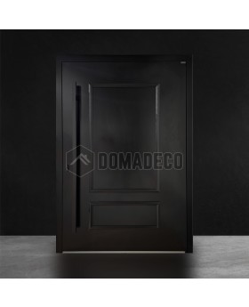 Klassiek vormgegeven traditionele aluminium taatsdeur