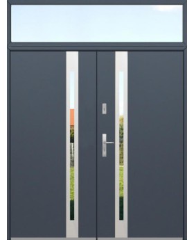 aangepaste configuratie - Dubbele Fargo-deur met bovenlicht